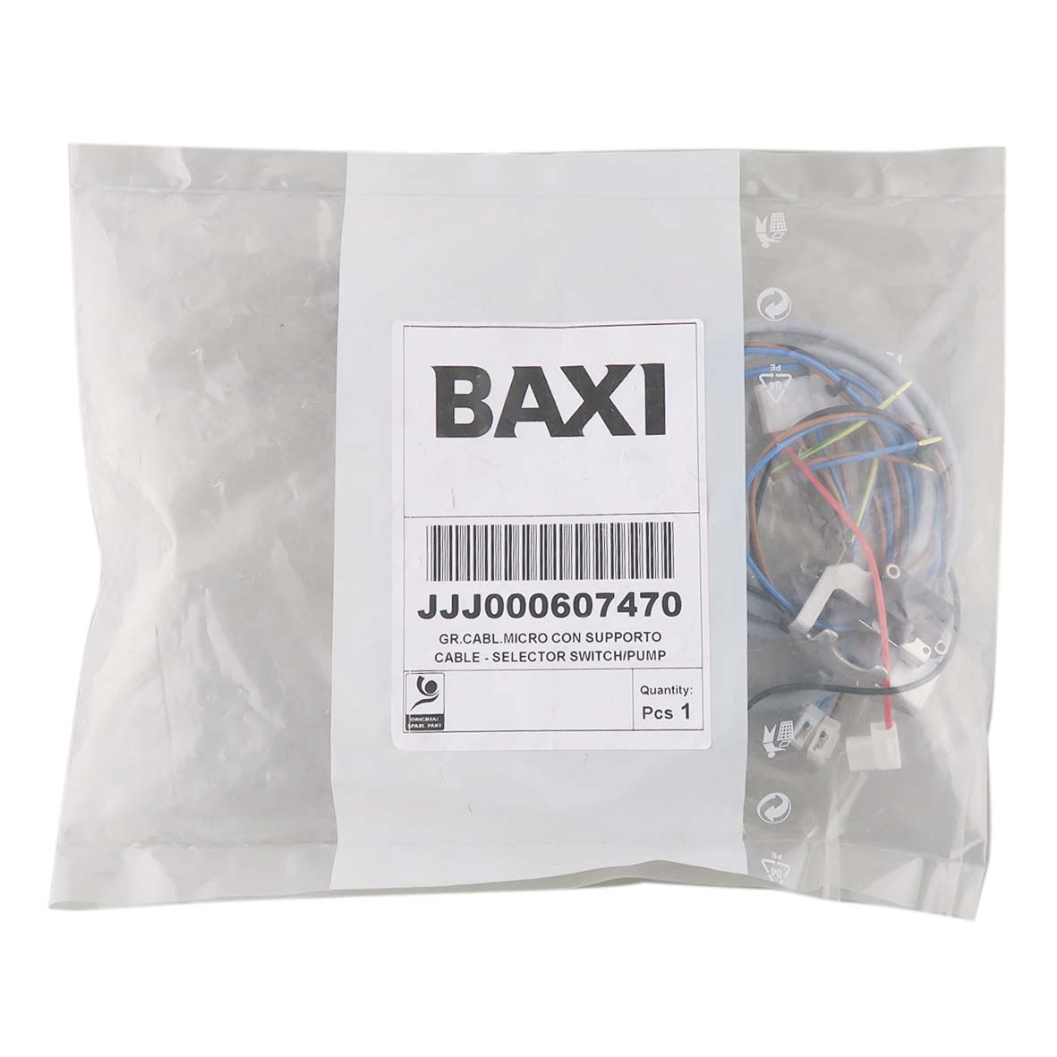 BAXI OCEAN MICRO SWITCH SANITARY WITH SUPPORT JJJ000607470
