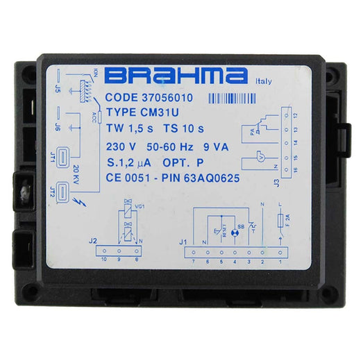 BRAHMA Ignition Panel 230v 50-60hz Type CM31U Code: 37056010