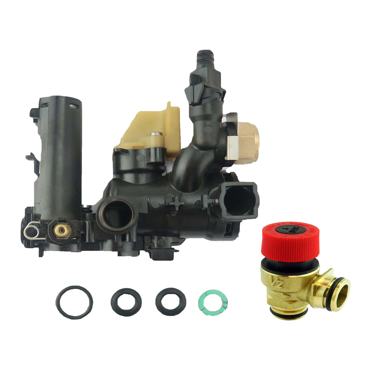 WORCESTER GREENSTAR 30 35 CDi CLASSIC SYSTEM RETURN MANIFOLD UNIT 87161064420