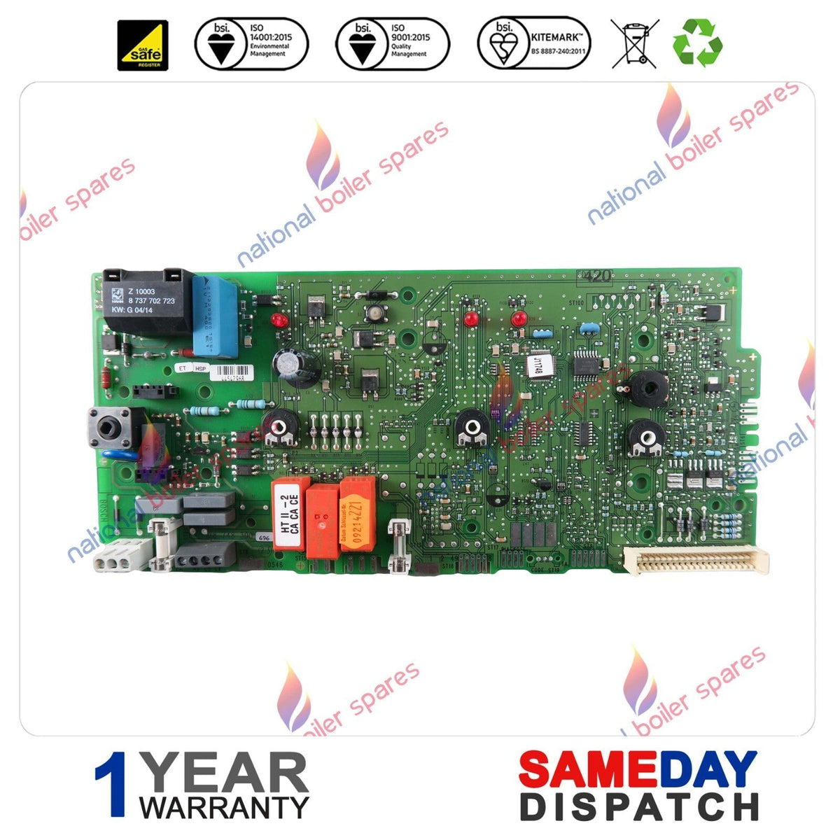Worcester 35CDi II PCB 87483006960 was 87483004300 Type 3