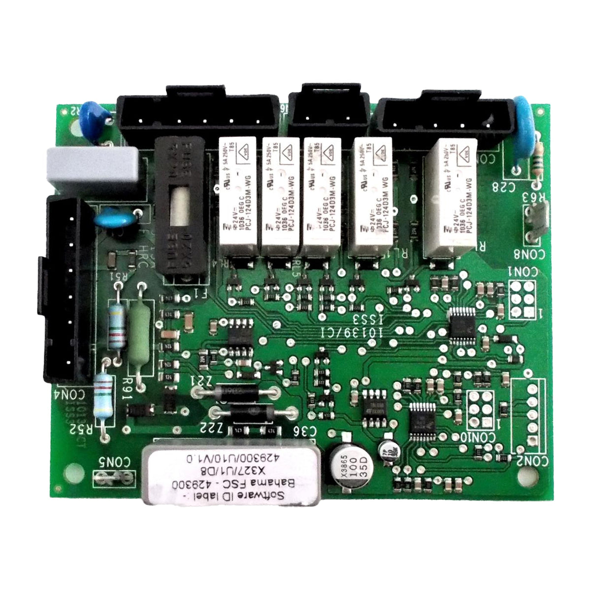 BAXI BAHAMA 100 SIT BOILER IGNITION PCB 241187 WAS 240602