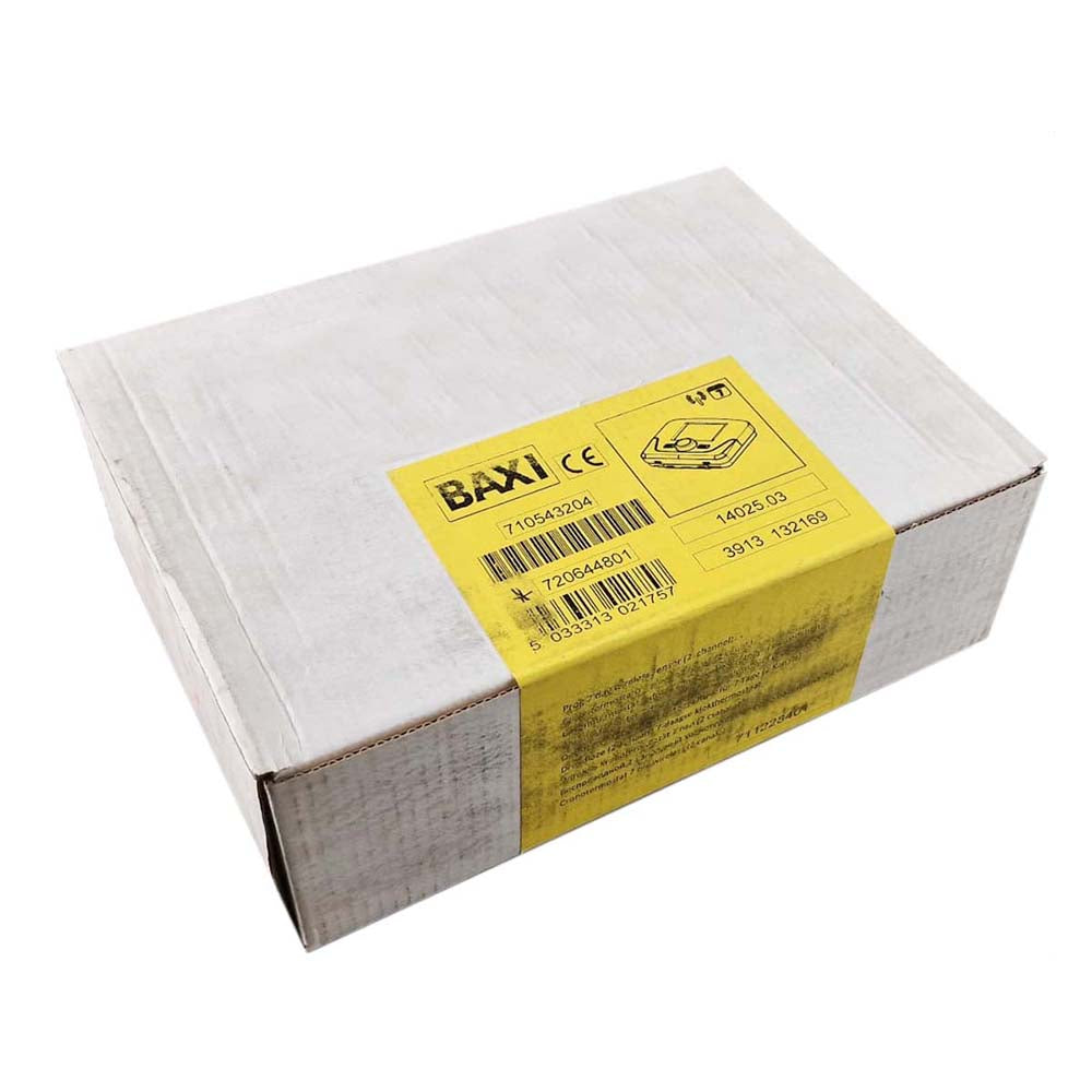 Baxi Wireless 7 Day Programmable Twin Channel Sensor 720644801
