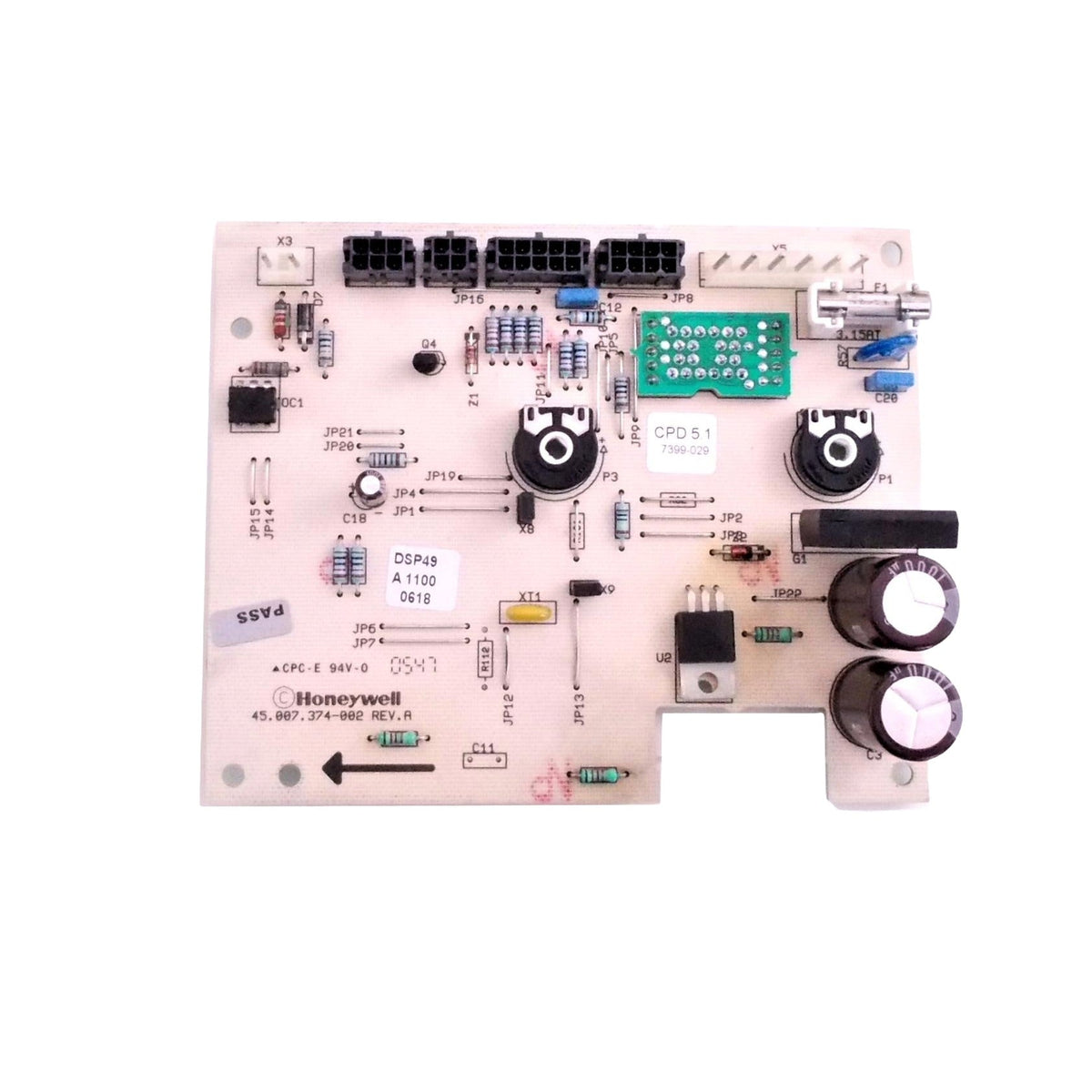 Ferroli Boiler Display PCB 39812270