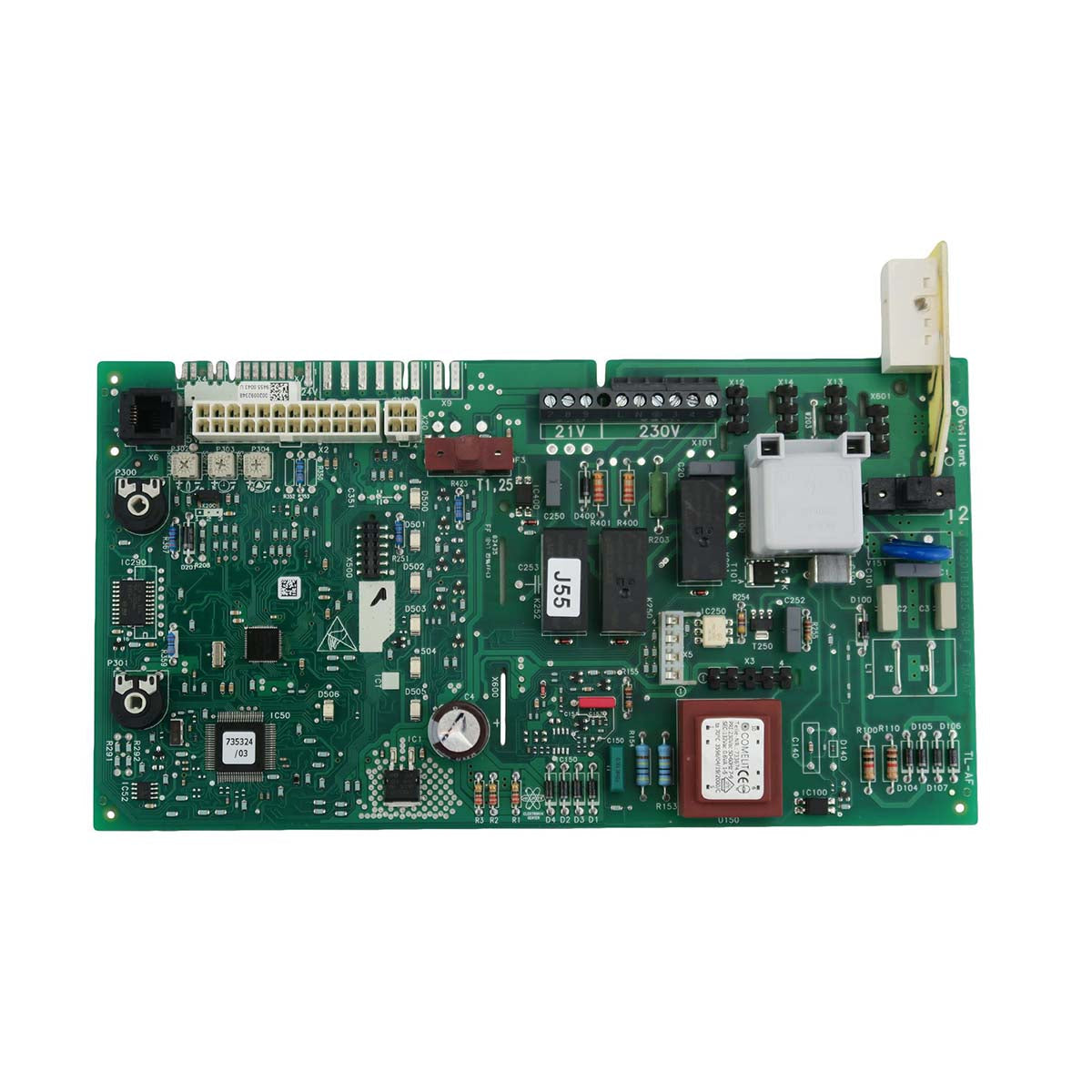 Vaillant Thermocompact / Turbomax / Aqua Plus Boiler PCB 0020034604 was 130805 130806 130821 Type 1