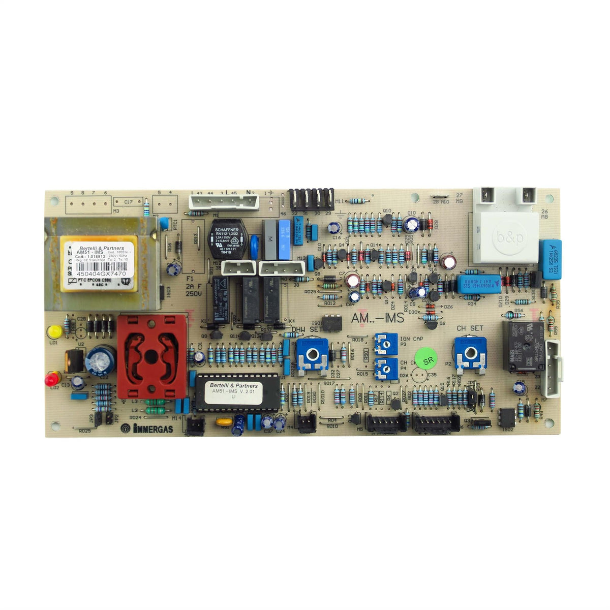Alpha Boiler PCB 1.018913 1.017118 1.015405 Type 4