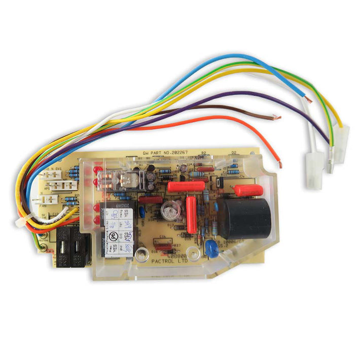 GLOWWORM  MICRON 100FF, 120FF PCB S900847 2 FUSE 7 WIRE TYPE