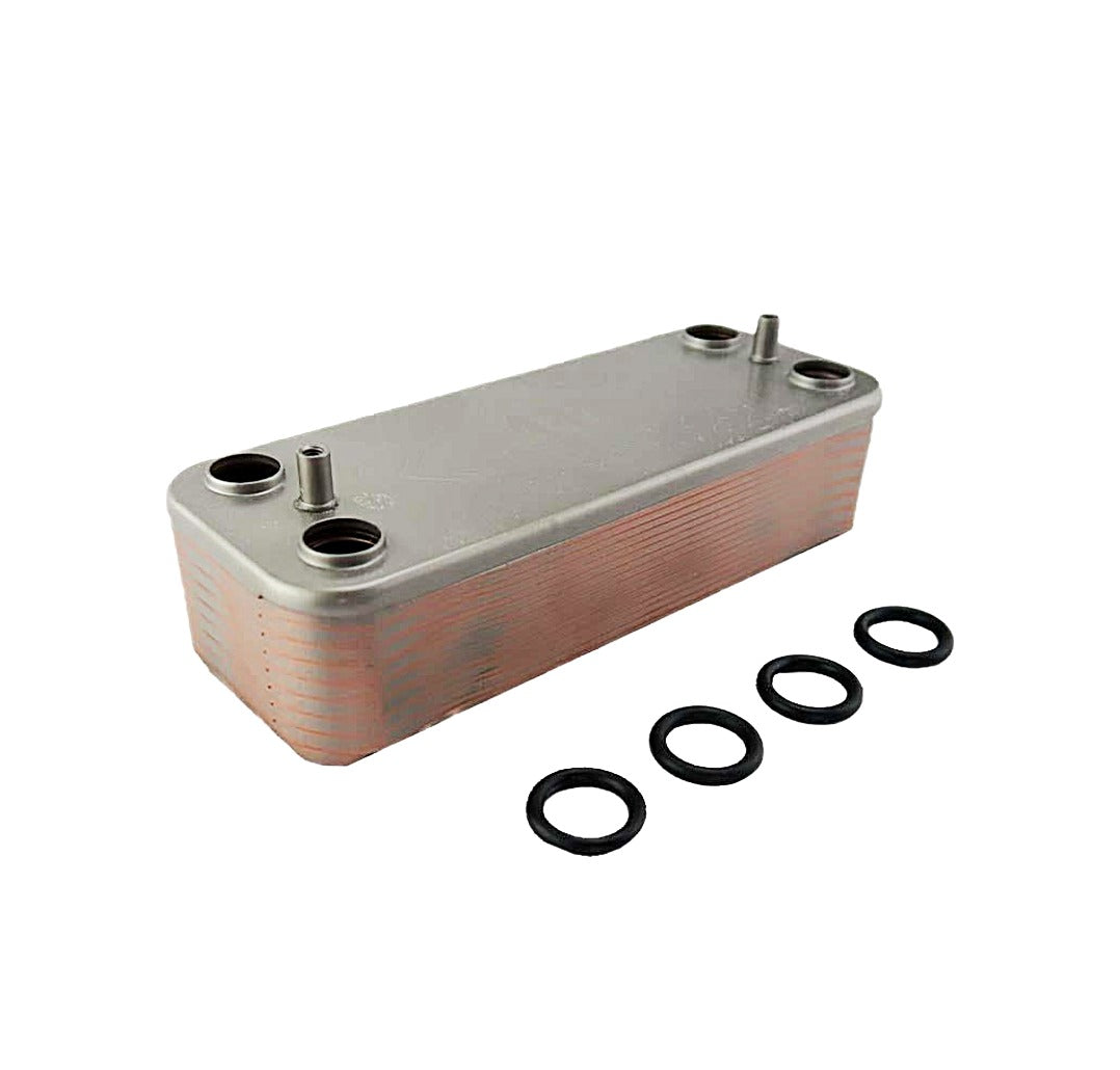 VOKERA MAXIN 28E BOILER DHW PLATE HEAT EXCHANGER (16 PL) 8037