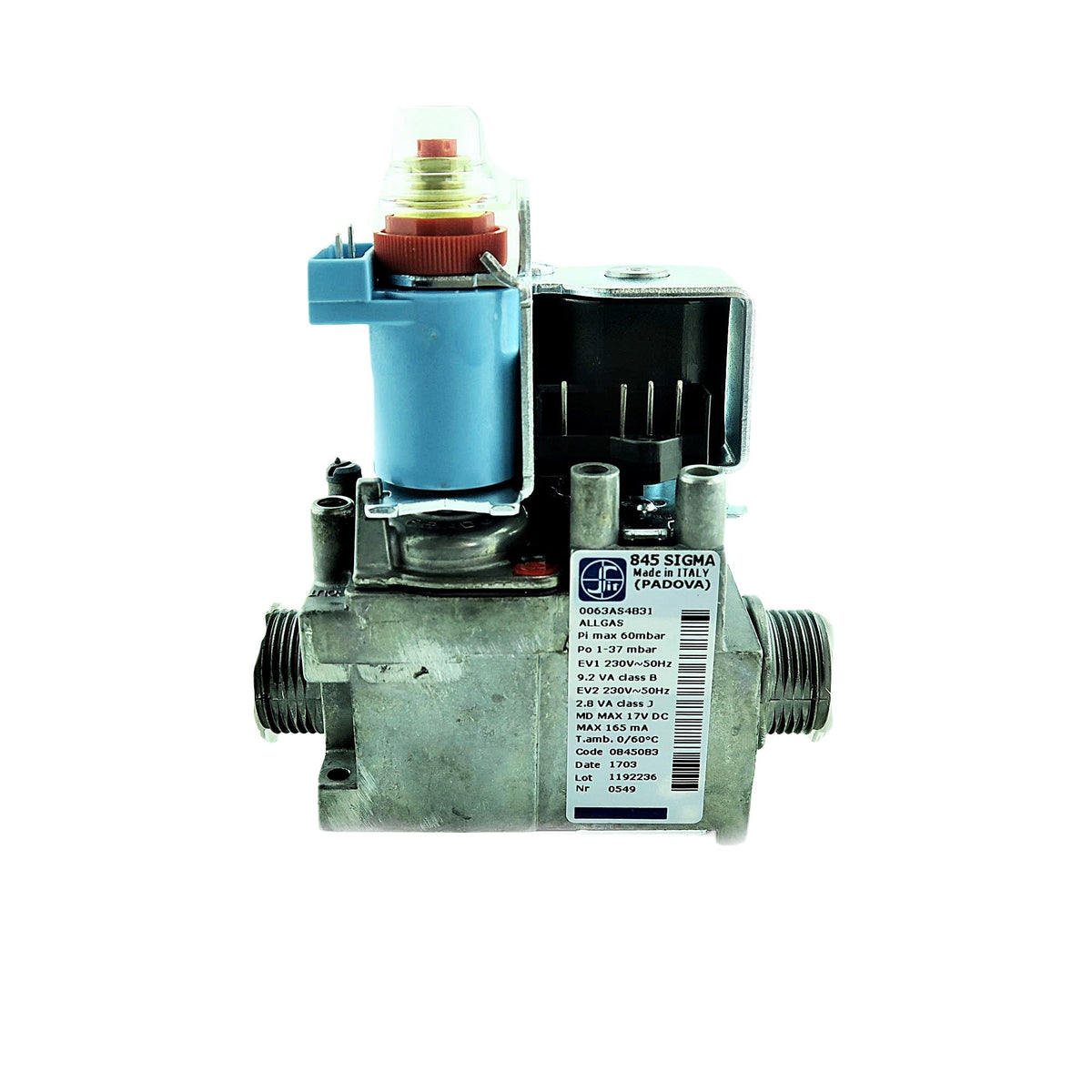 SIME FRIENDLY TECHNYL FORMAT 80 & 80E BOILER GAS VALVE 6243810