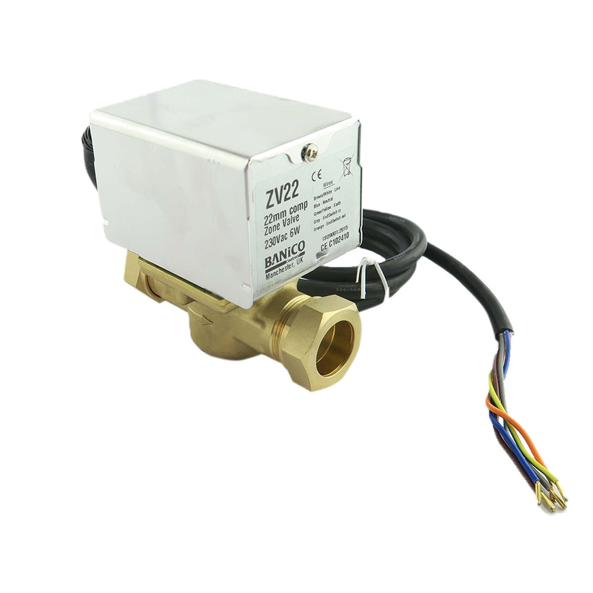 Banico 2 Port 22mm Zone Valve Direct Replacement for V4043H1056/U