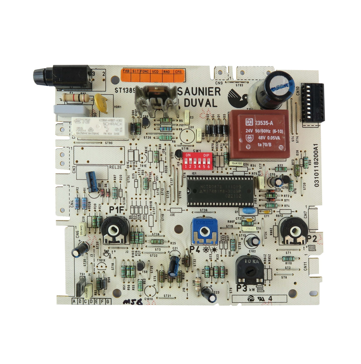 SAUNIER DUVAL THEMA MAIN PCB ST1389 CAO 4023