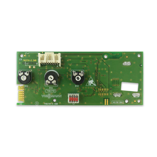 VIESSMANN VITODENS 100 30KW COMBI DISPLAY PCB 7828516 See List Below