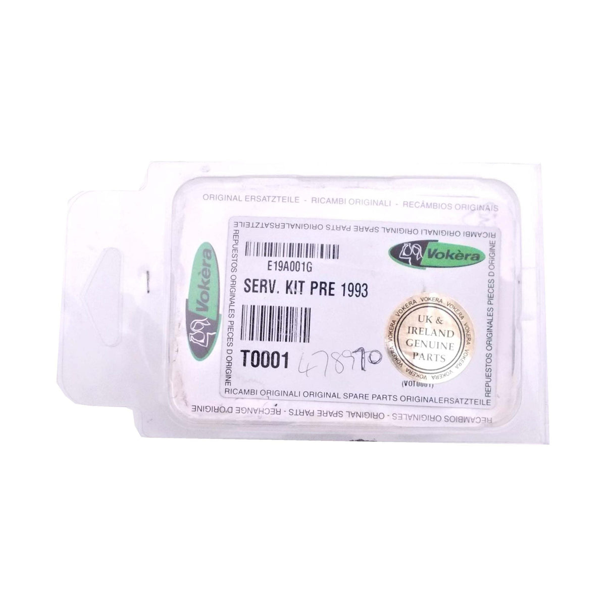 Vokera Excell Service Kit T0001