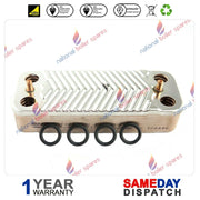 Biasi Boiler DHW Plate Heat Exchanger BI1001101