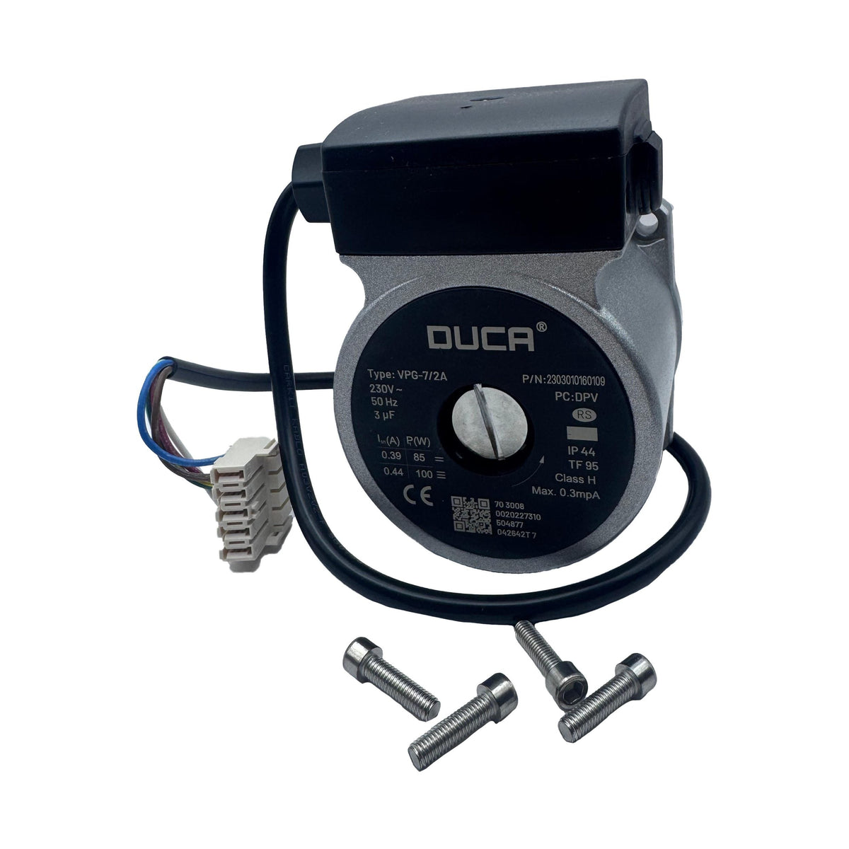 DUCA Boiler Pump Head 3 Socket Cable 15-7 (VPG 7.1A)