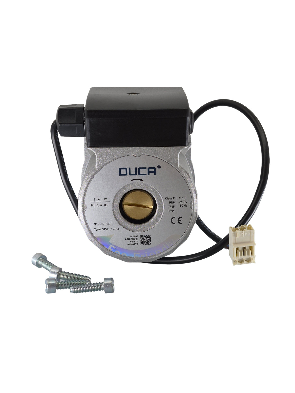 Duca Pump Head VPW-6.7/1A - 3 Cables compatible with 178983 (WILO Type)