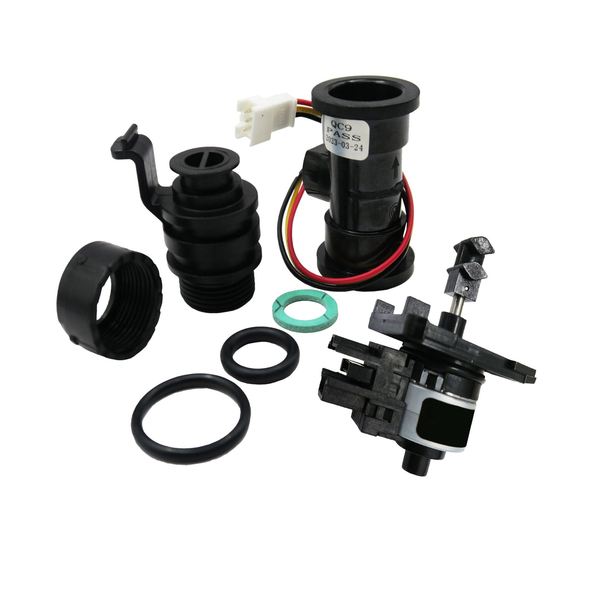 Worcester Boiler Motor & Flow Turbine & Flow Sensor Kit 87161157540 87161064330 87161068470