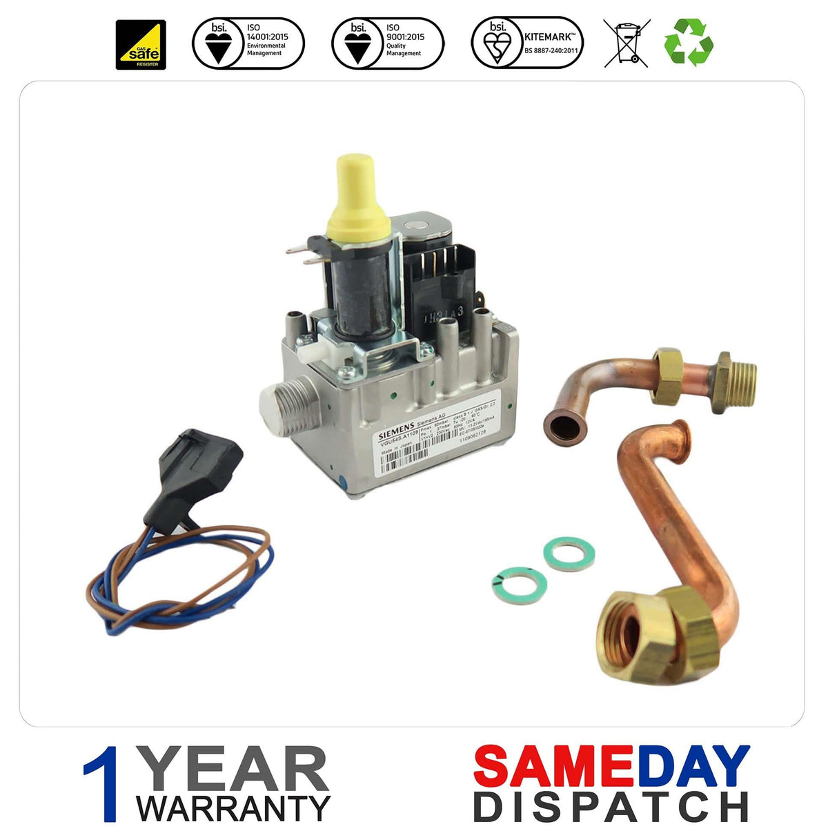 FERROLI DOMINA 80E & MODENA 80 E BOILER GAS VALVE 39818740
