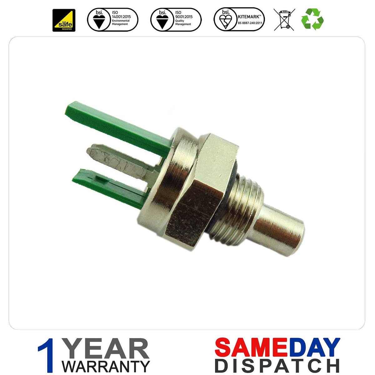 Biasi Thermistor Thermister Sensor with Washer BI1001117
