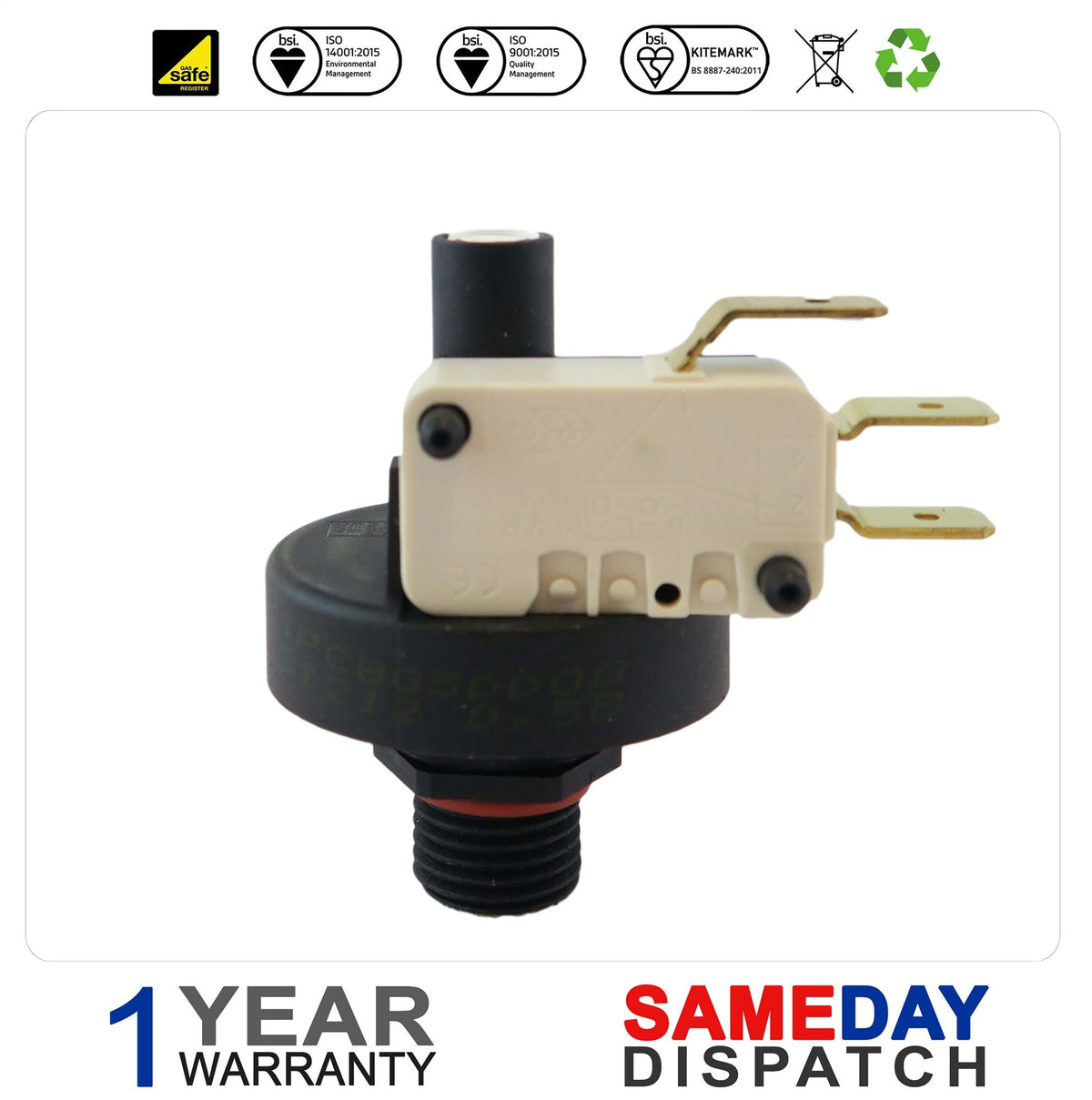 IDEAL LOW WATER PRESSURE SWITCH 172424