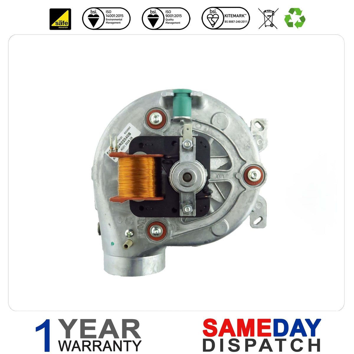 Ideal Boiler Fan Assembly 173253
