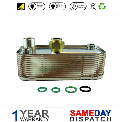 Alpha CD32C Boiler DHW Plate Heat Exchanger (24 PL) 1.018597