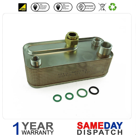 ALPHA CD32C & HE CB33 DHW PLATE HEAT EXCHANGER 1.018597