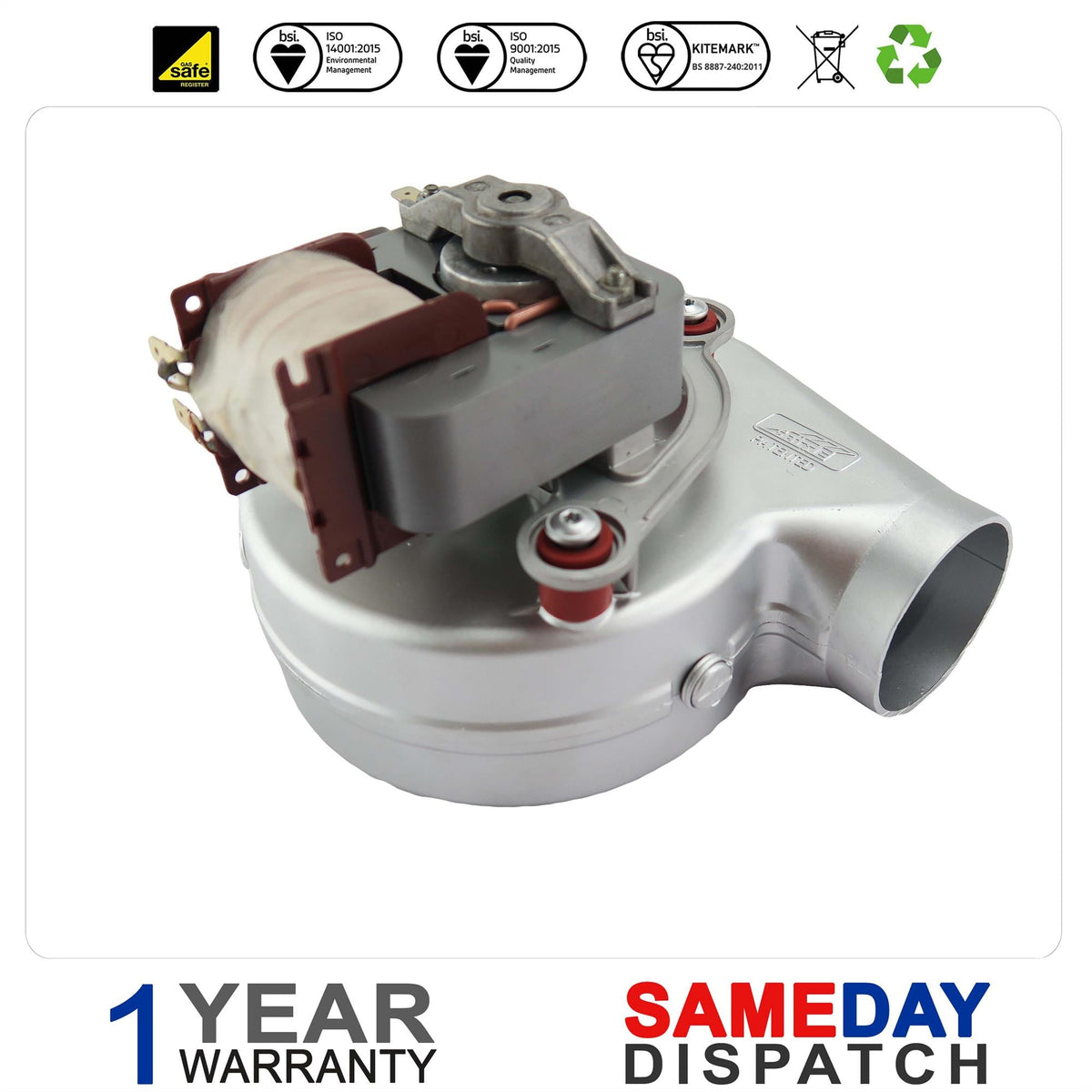 Ravenheat LS 80 / 100 WHITE STAR 29 Fan Assembly 0012VEN09005/0