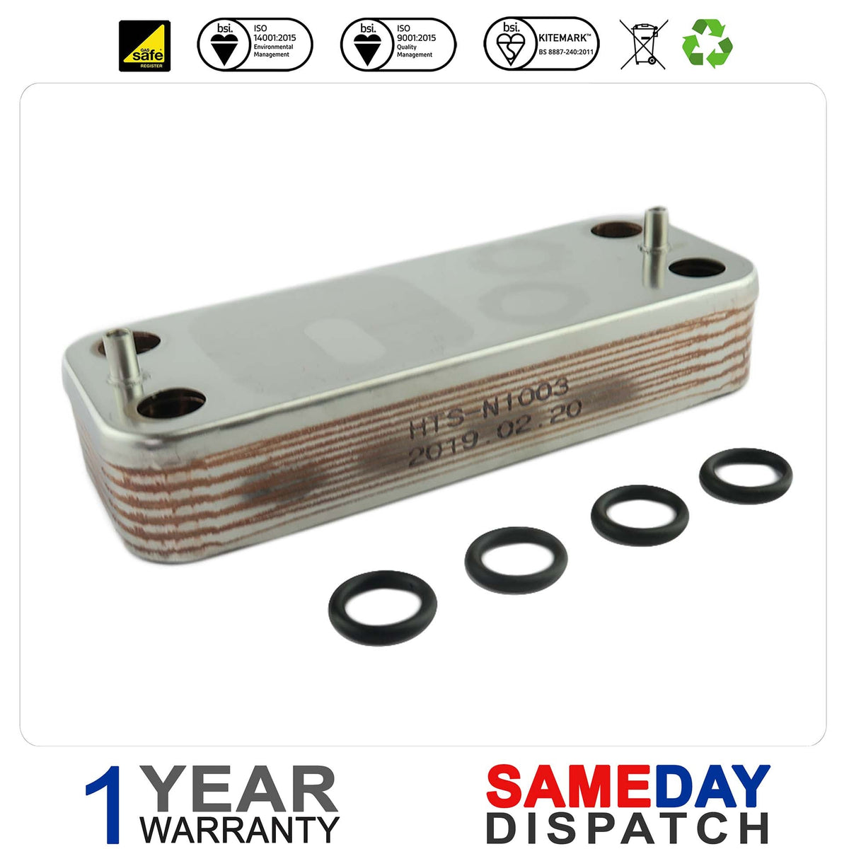 Ideal Boiler Plate Heat Exchanger 175417