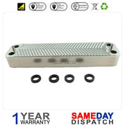 WORCESTER GREENSTAR 27 29 30 & 31 CDi COMBI 14 PLATE HEAT EXCHANGER 87161066850