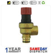 Vokera Rain 24 24BI 28 & 28BI Pressure Relief Safety Valve PRV 2907 8433