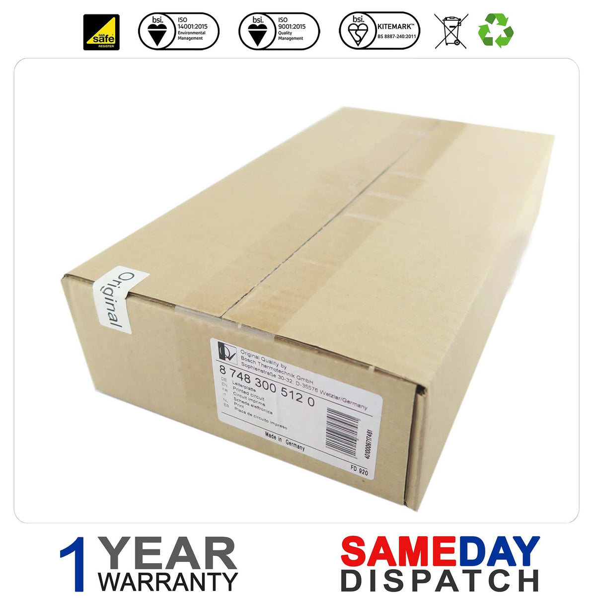 Worcester Greenstar HE Plus Combi System PCB 87483005120