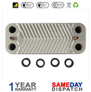 IDEAL ISAR HE 24 30 ISAR M30100 BOILER DHW PLATE HEAT EXCHANGER (16 PL) 170995