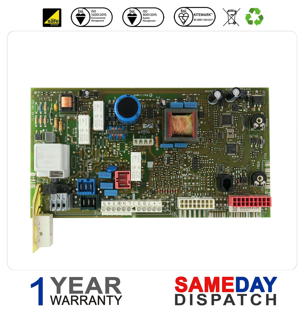 Vaillant Boiler PCB 0020049194
