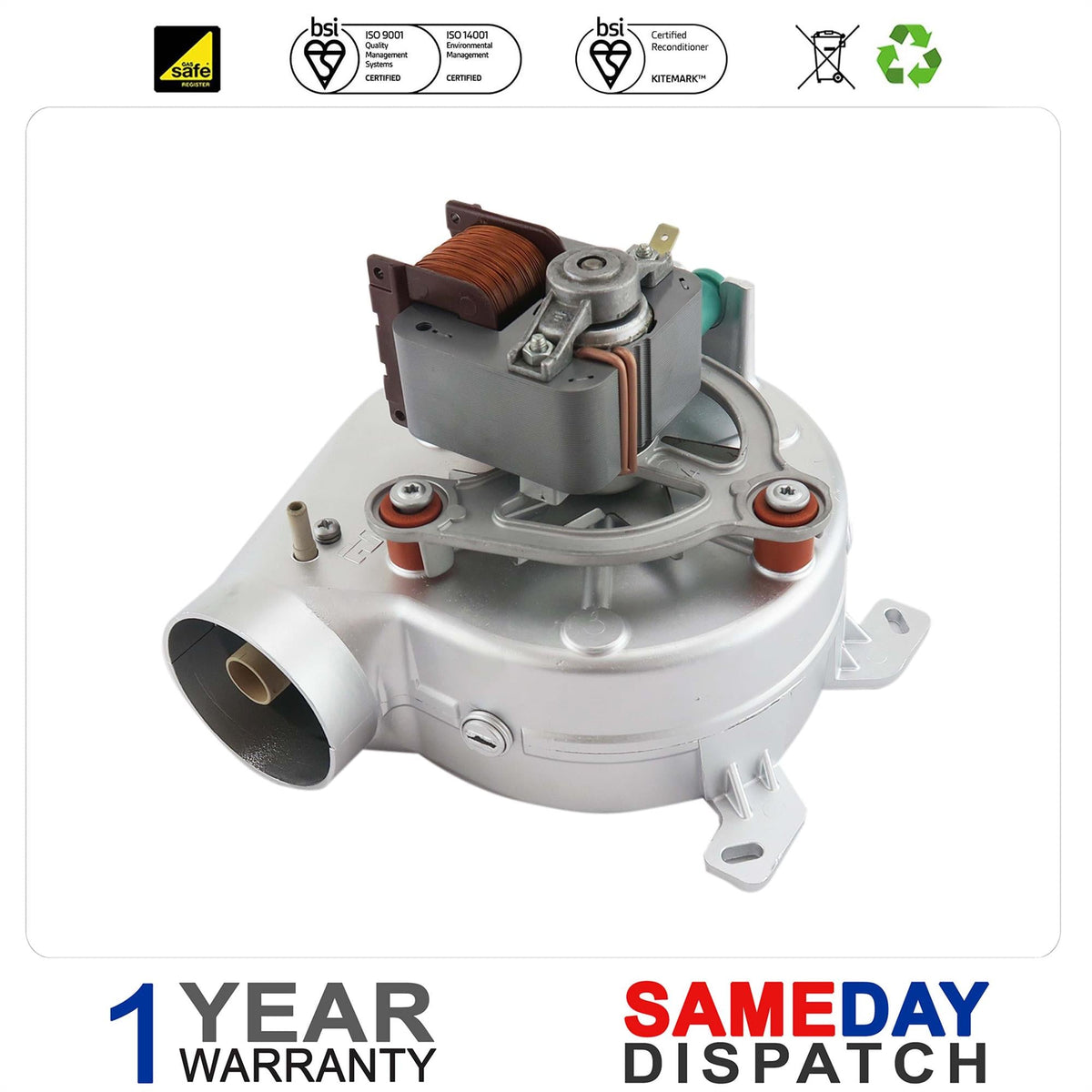 Ideal Boiler Fan Assembly 173254