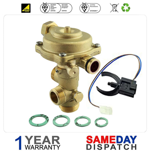 Alpha Boiler Diverter Valve with Flow Switch 3.012752
