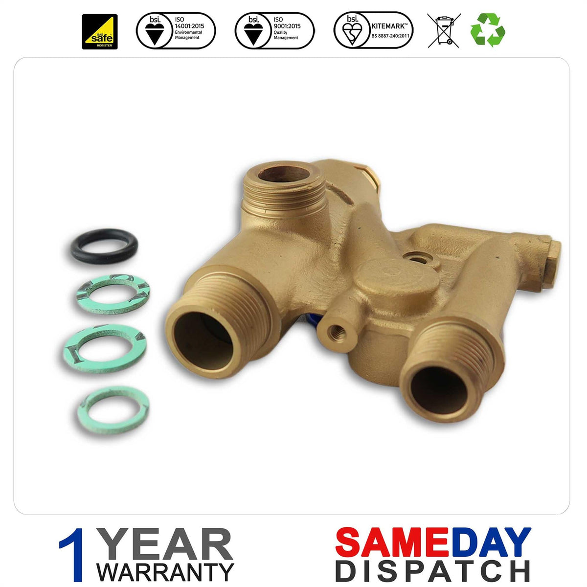 IDEAL EVO C22/24 C22/30 C22/35 XF LATER MODEL DIVERTER VALVE 175407