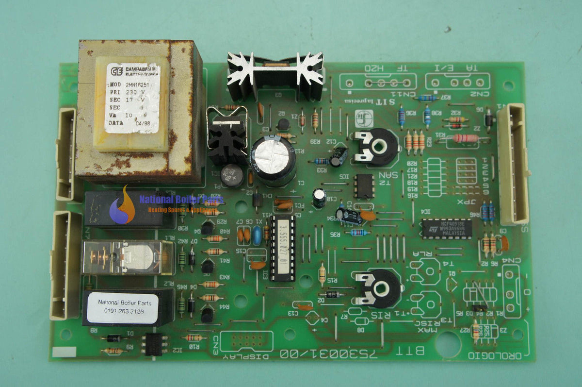 BAXI BAHAMA 100 SIT MAIN PCB 241189 WAS 240603