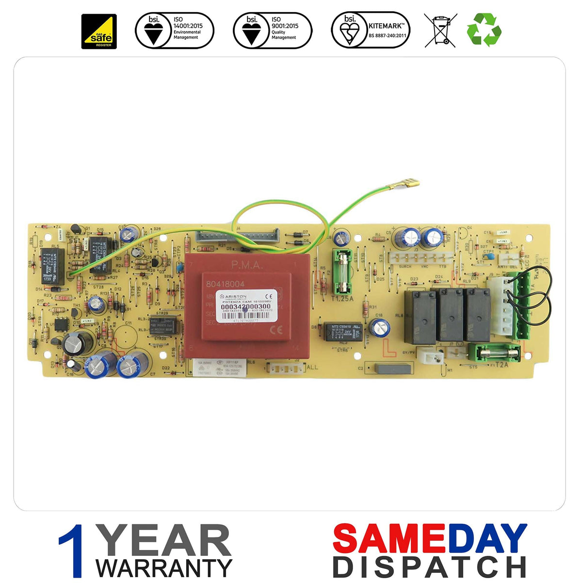 Chaffoteaux Britony Boiler PCB 61010592 was 1010592