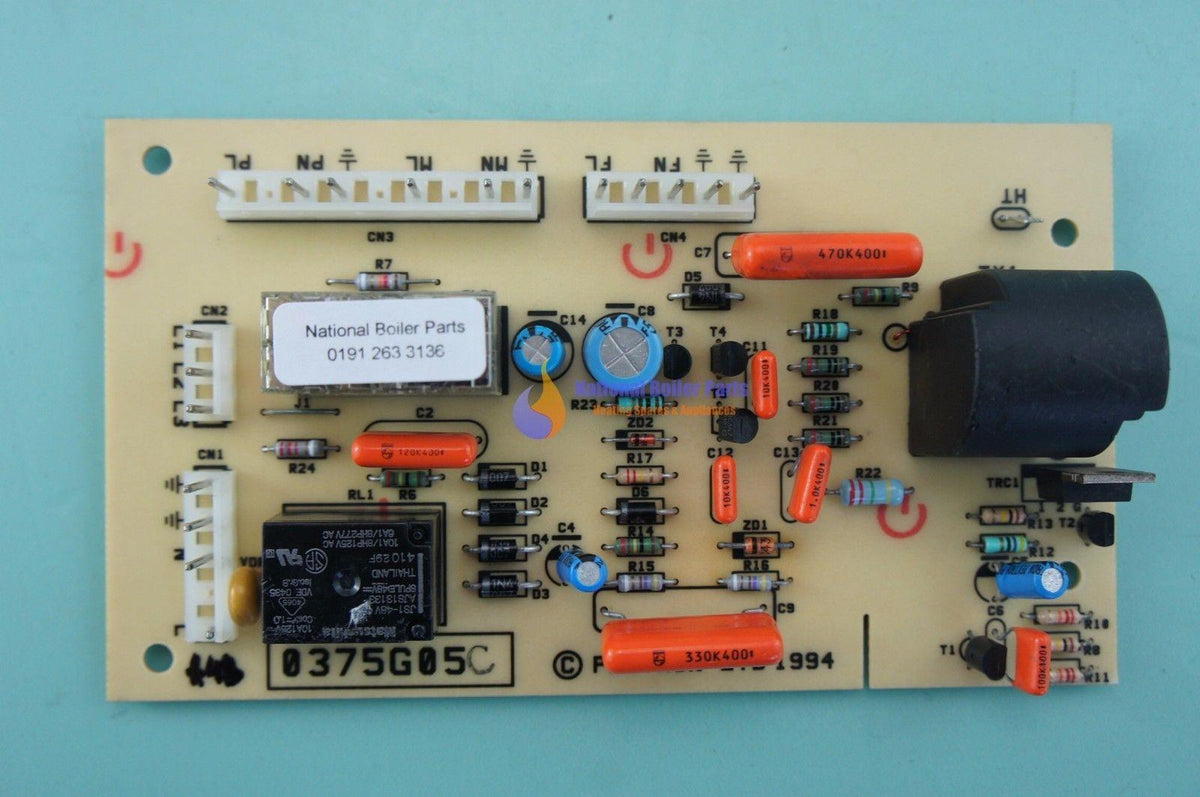 WORCESTER MALVERN IGNITION PCB 0375G05 7707