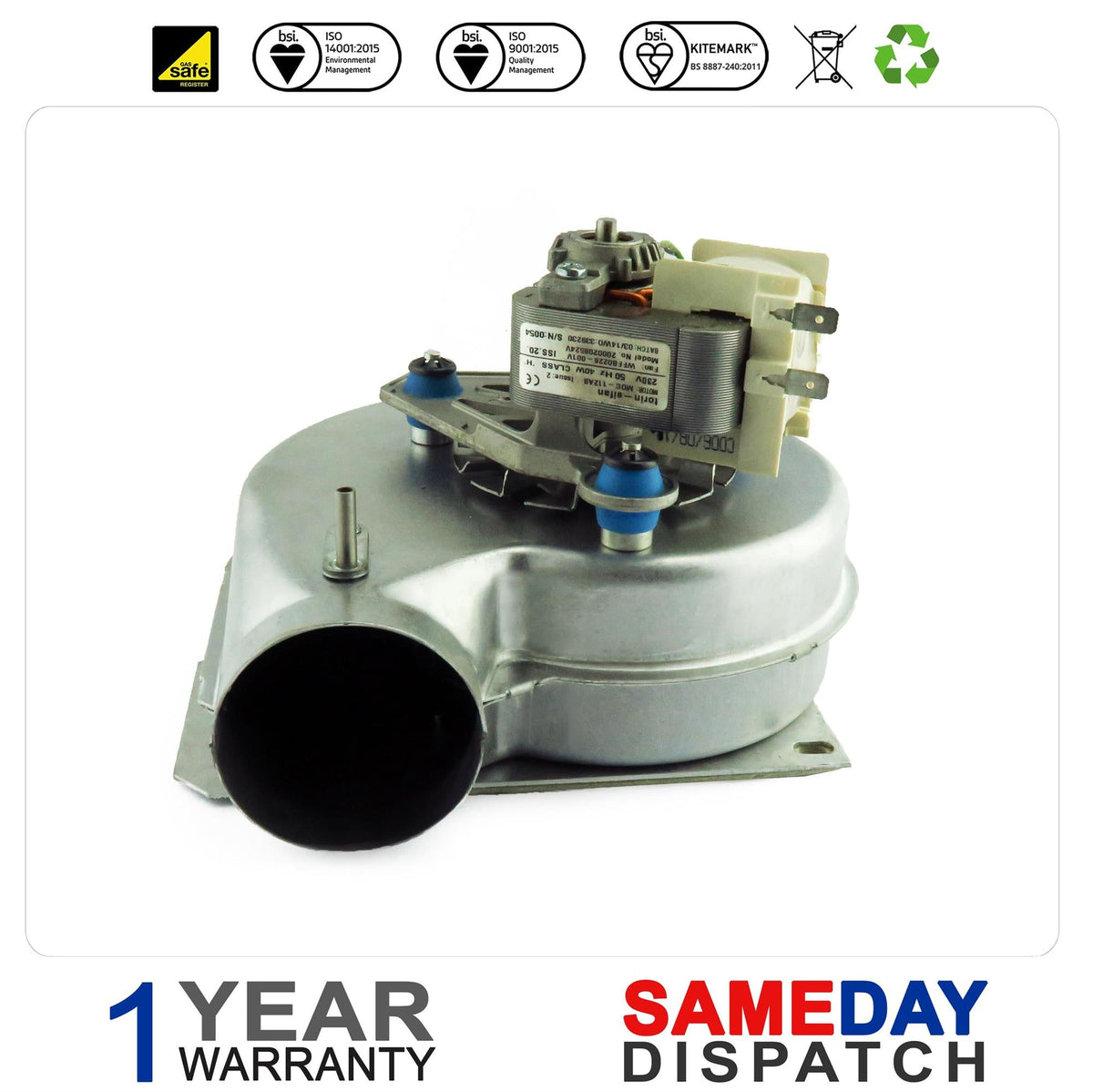 Glowworm Boiler Fan Assembly 438046