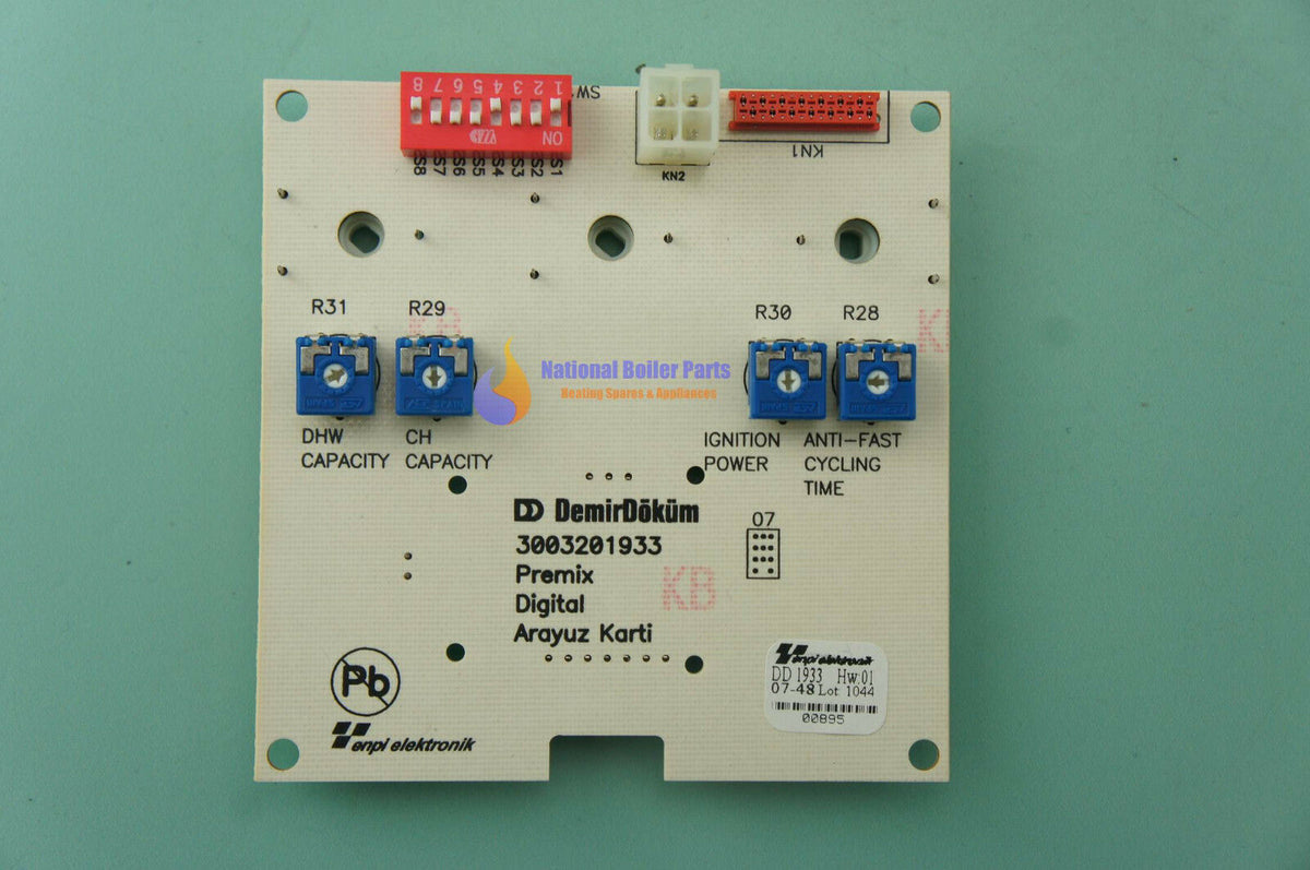 HEATLINE SARGON 20S 24 24S 30 30S 35 INTERFACE BOARD 3003201933