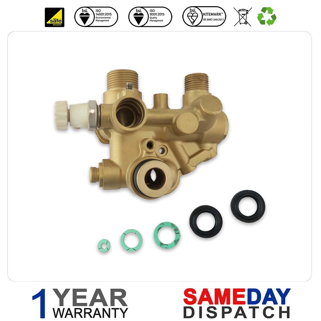 Baxi Potterton Main Hydraulic Inlet Assembly 248246 Type 2