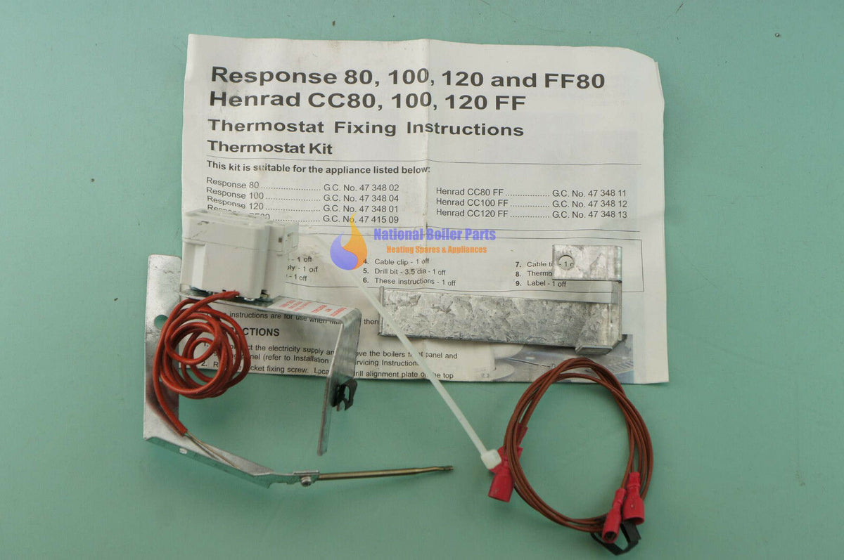 IDEAL RESPONSE & HENRAD THERMOSTAT REPAIR KIT 173946