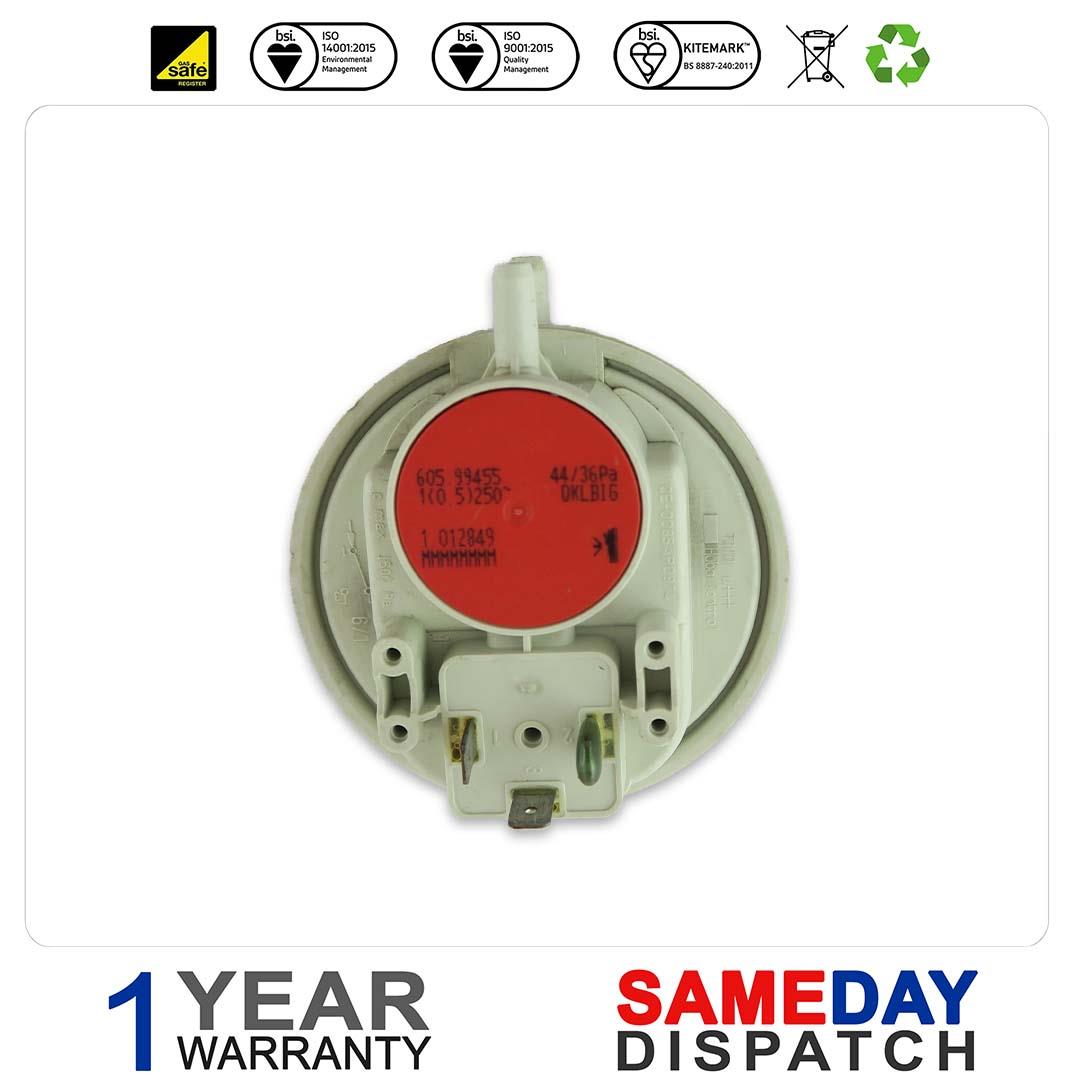 Alpha HE CB 25 Boiler Air Pressure Switch CB50 1.012849