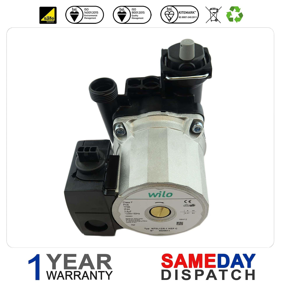 BIASI Boiler Pump BI1262103 BI1911103