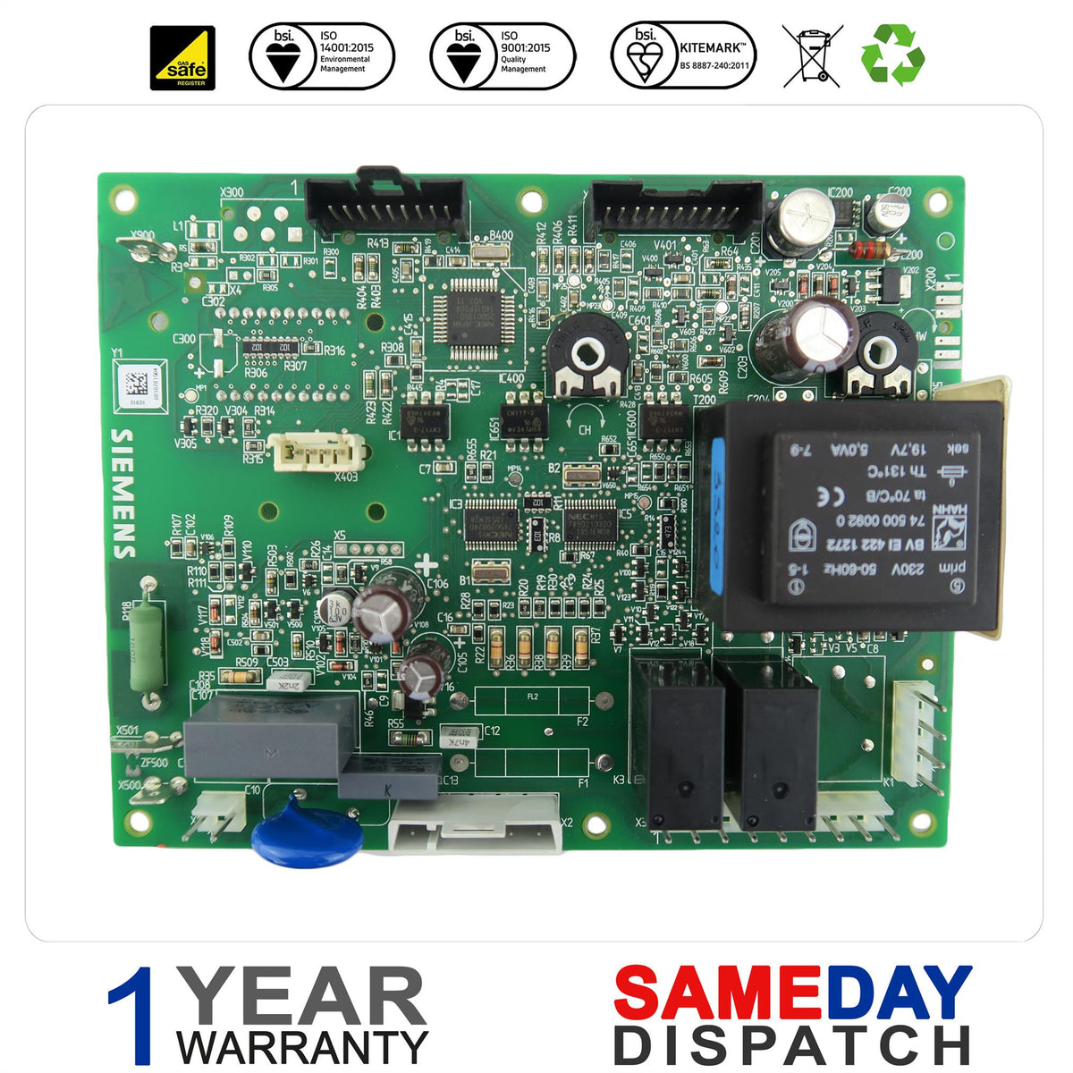 Potterton Gold System Boiler Main Pcb 5122458