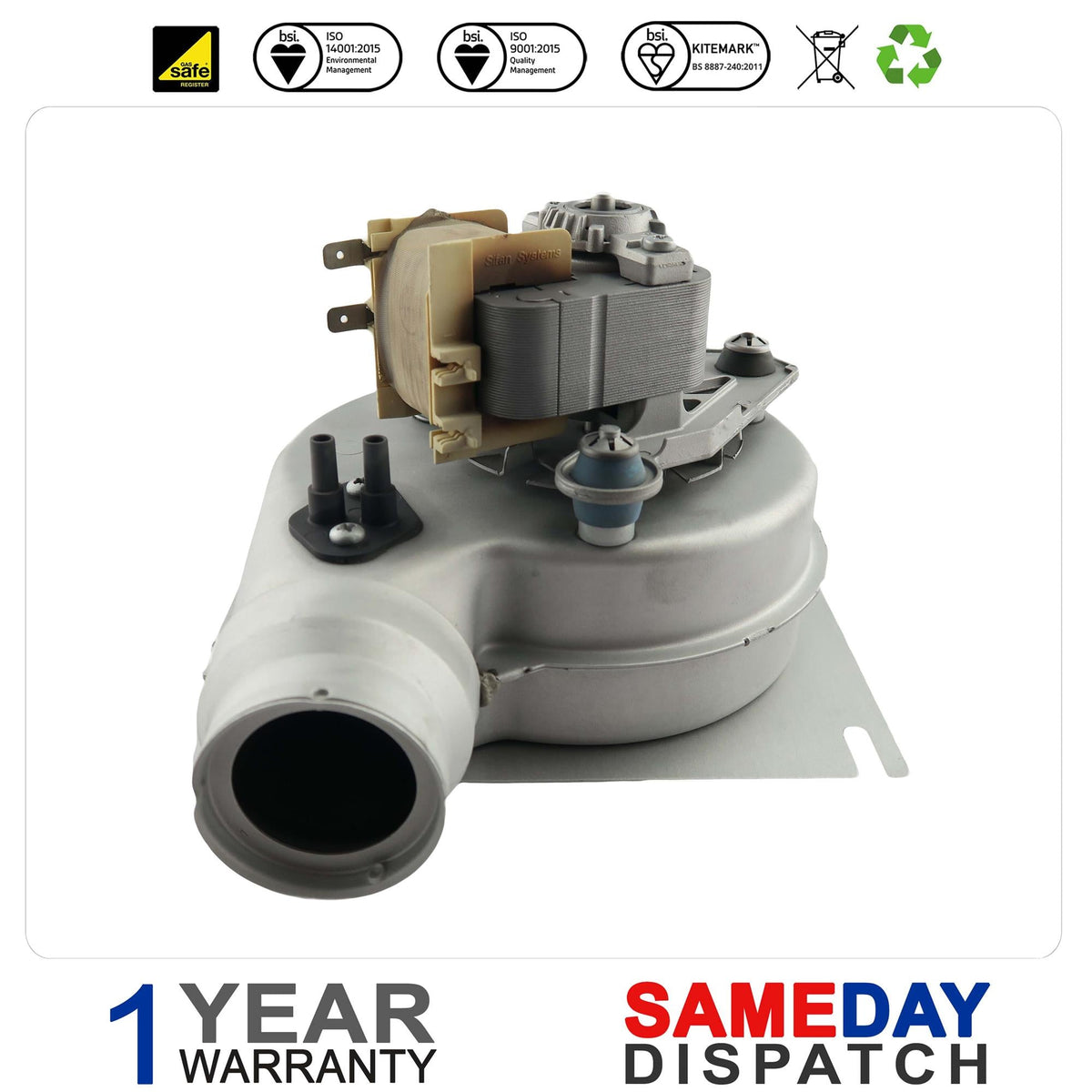 IDEAL OPTIMA 12HE BOILER FAN 174066