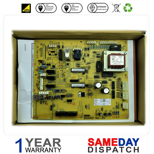 Ideal Commercial Boiler PCB 069957
