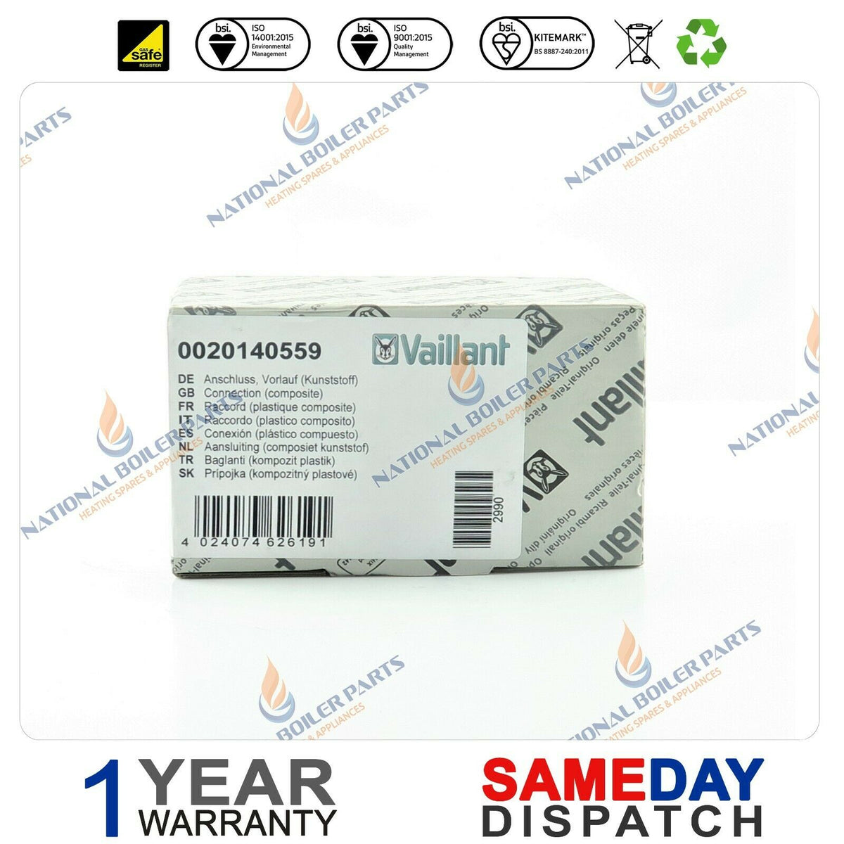 Vaillant Ecotec Pro Connection 0020140559