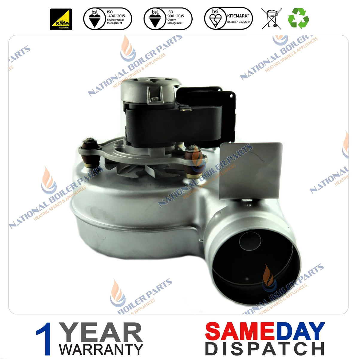 SIME FRIENDLY SUPER MKII 105 BOILER FAN ASSEMBLY 6225614